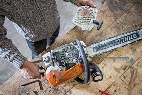 STIHL grandininio pjūklo oro filtro pavyzdys