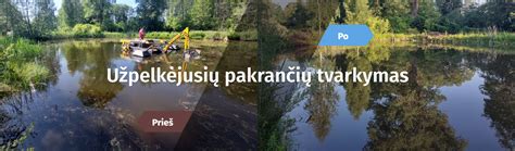 Įvairūs vandens telkinių valymo metodai