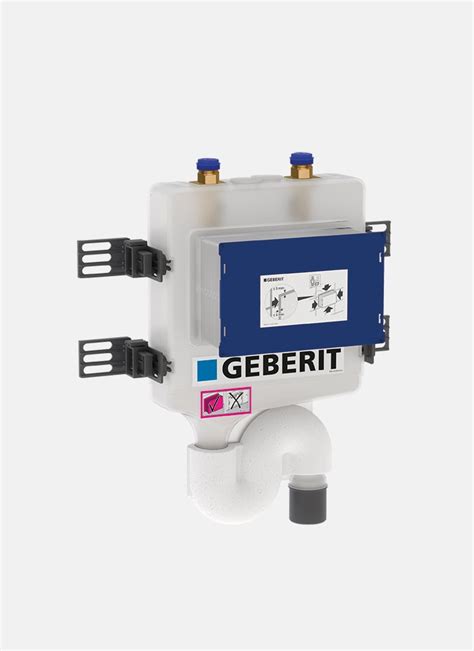 Geberit higieninio praplovimo sistemos komponentai