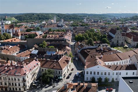 Istorinės Merkinės gatvės vaizdas
