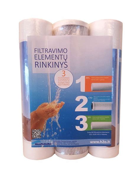 Filtro elementų rinkinys