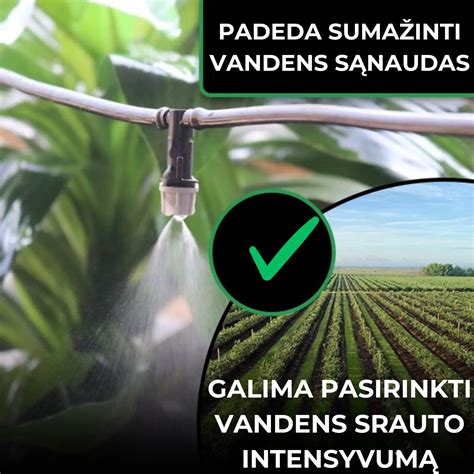 Automatinė laistymo sistema šiltnamyje