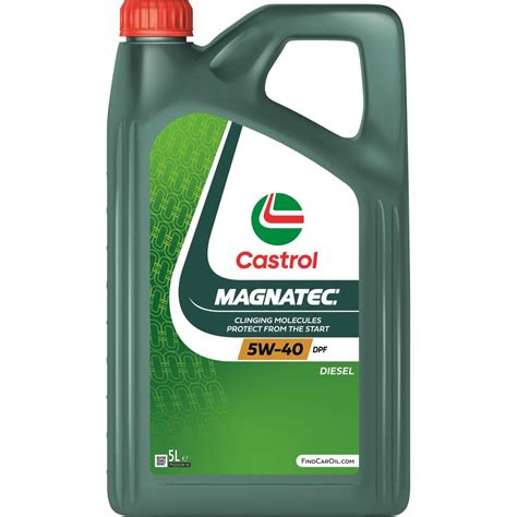 Castrol Magnatec 5W-40 DPF alyvos pakuotė