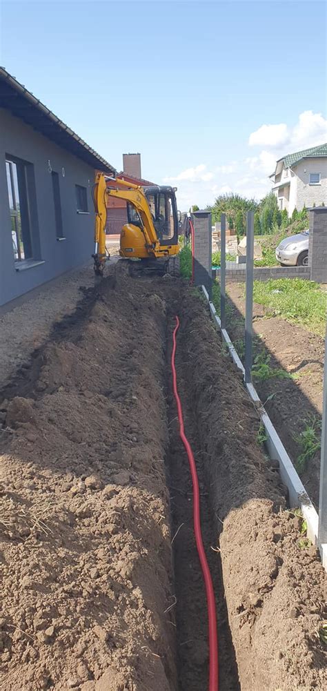 Lauko inžinerinių tinklų tiesimas