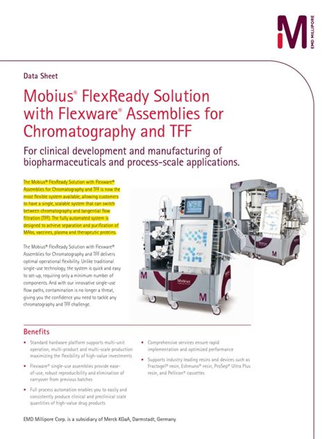 Atstovaujantis Mobius FlexReady sistemos komponentus