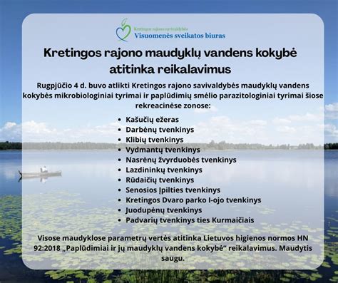 Infografika: Vandens tyrimo rodikliai ir jų poveikis
