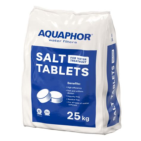 AQUAPHOR 25kg druskos tablečių pakuotė