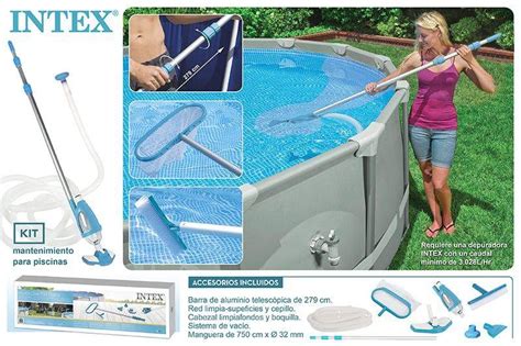 Intex Deluxe Baseino Valymo Rinkinys