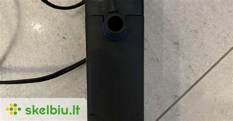 Išorinio akvariumo filtro pavyzdys
