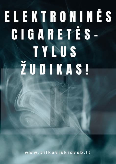 Elektroninės cigaretės dalys ir veikimo schema