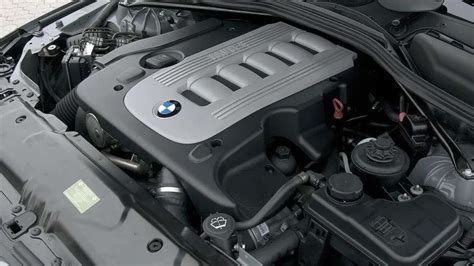 BMW E61 dyzelinio variklio skyrius