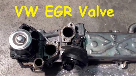 VW Golf VI EGR vožtuvo jungtis