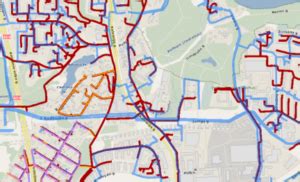 Mažeikių vandenys nuotekų tinklų schema