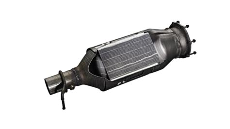 DPF filtro keraminės struktūros pjūvis
