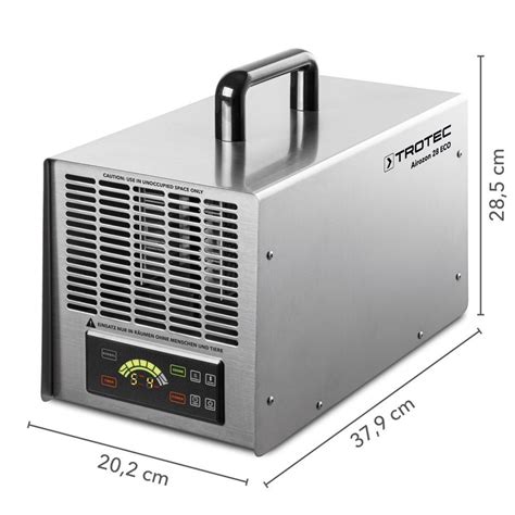 Pramoninio ozonatoriaus Trotec Airozon 28 ECO naudojimas