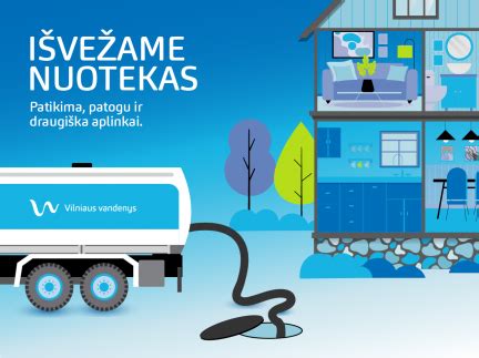 Nuotekų išvežimo automobilio cisterna