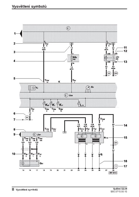 Skoda Octavia 1Z variklio dalys schema