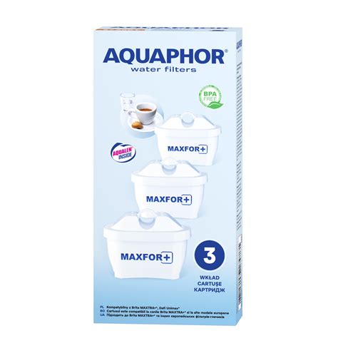Aquaphor Maxfor kasetės dalys
