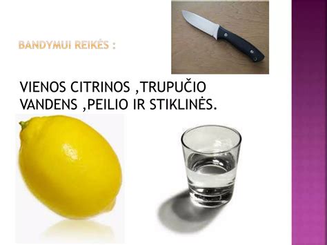 Nematomas rašalas su citrinos sultimis