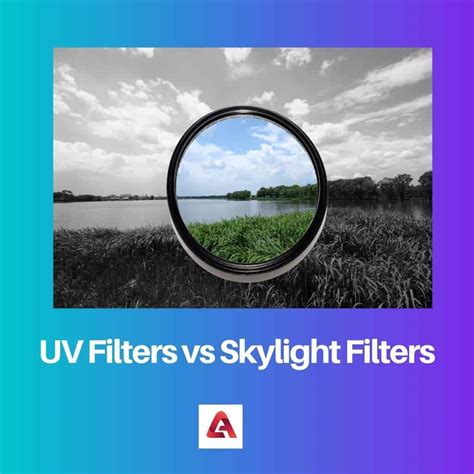Palyginimas: nuotrauka be filtro ir su UV/Skylight apsauginiu filtru