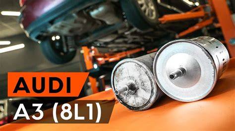 Kuro filtro keitimo techninės nuorodos Audi A8