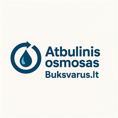 Scheminė atvirkštinio osmoso veikimo iliustracija