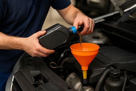 Alyvos keitimo procesas automobilyje