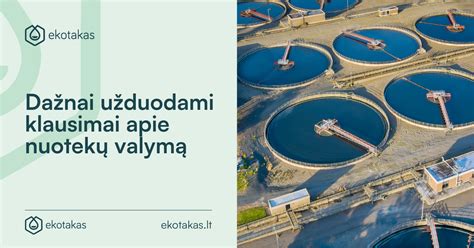 Nuotekų sudėtis