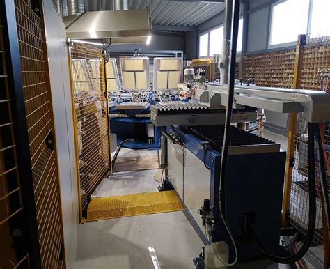 Metalinių riebalų filtrų gamybos schemos vaizdas