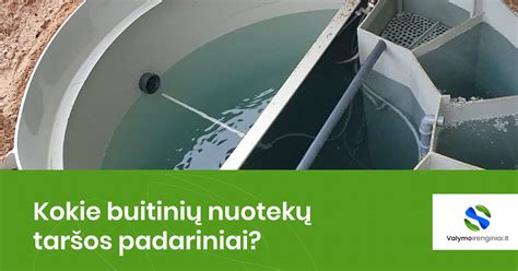 Buitinių nuotekų taršos pavyzdžiai