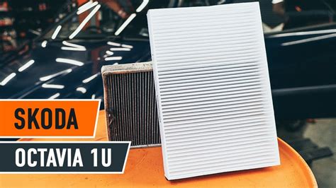 Skoda Octavia salono filtro dėžutės atidarymas