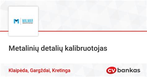 Metalinių detalių gamybos procesas