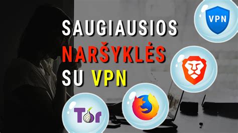Interneto naršyklė su užrakto simboliu