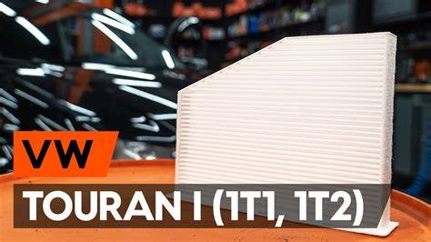 salono filtro vieta VW Touran 2006
