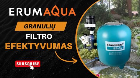 Filtravimo užpildo granulių sudėtis