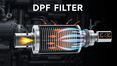 DPF filtro veikimo principas