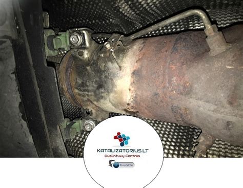 Scheminis DPF filtro išpjovimo ir išvalymo palyginimas