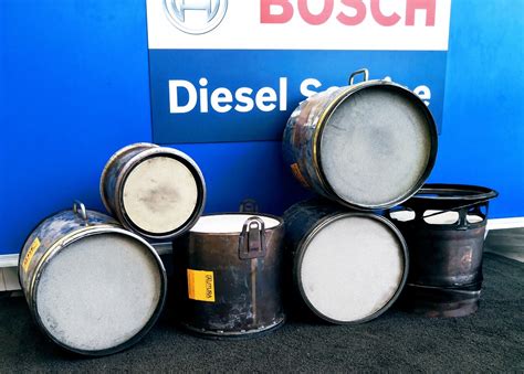 Asortimentas DPF filtrų automobilių dalių parduotuvėje
