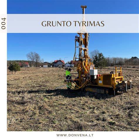 grunto tyrimas infiltracijai