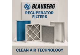 Blauberg rekuperatoriaus filtrai