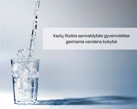 vandens kokybe vietovese infografika