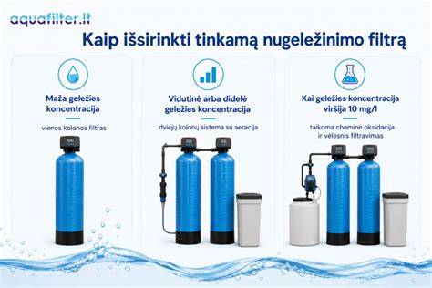 Filtrų keitimo intervalai ir tipai