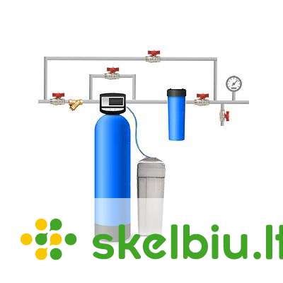 galvinis minkstinimo filtras energijos vanduo elt vizualiai ilustravimas