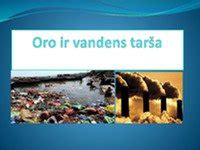 Oro masės matuoklės dėmesys ir taršos šaltiniai