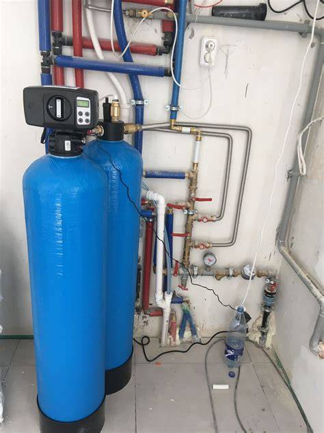 RO ir minkštinimo filtrų ryšio schema