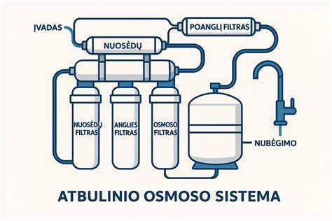 Osmoso filtrų naudojimo sritys