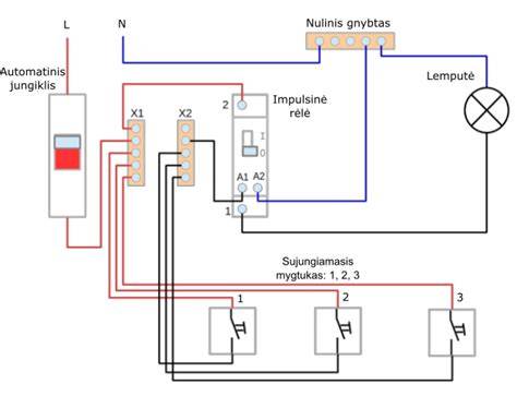 Pajungimo schema mechaniniams ir minkštinimo filtrams