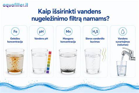 Vandens aeracija ir nugeležinimo procesas