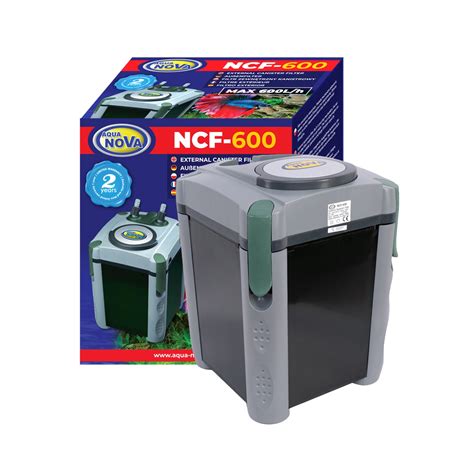 Aqua Nova NCF1200 vizualizacija ir kasetė išdėstymas