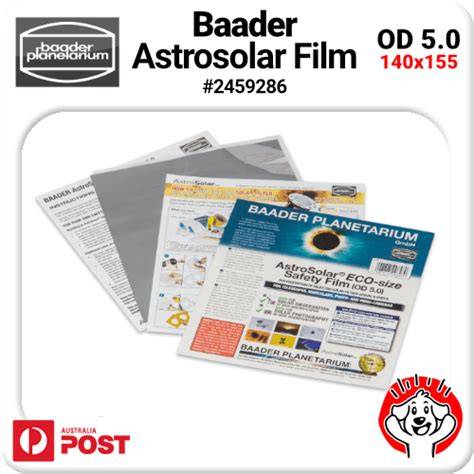 Baader AstroSolar Safety Film naudojimo pavyzdžiai